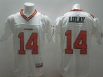 Jerseys Factory Cheap Lions #14 Travis Lulay White Stitched CFL