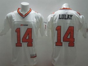 Jerseys Factory Cheap Lions #14 Travis Lulay White Stitched CFL