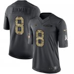 Jerseys Factory Cheap Nike Cowboys #8 Troy Aikman Black Men's St