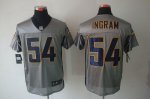 Jerseys Factory Cheap Nike Chargers #54 Melvin Ingram Grey Shado