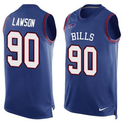 Jerseys Factory Cheap Nike Bills #90 Shaq Lawson Royal Blue Team