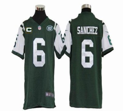 Jerseys Factory Cheap Nike Jets #6 Mark Sanchez Green Team Color