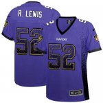 Jerseys Factory Cheap Nike Ravens #52 Ray Lewis Purple Team Colo