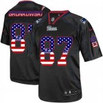 Jerseys Factory Cheap Nike Patriots #87 Rob Gronkowski Black Men