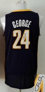 Jerseys Factory Cheap Revolution 30 Autographed Pacers #24 Paul