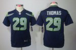 Jerseys Factory Cheap Nike Seahawks #29 Earl Thomas Steel Blue T