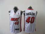 Jerseys Factory Cheap Heat #40 Udonis Haslem White Stitched NBA