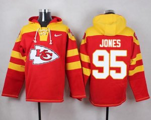 Jerseys Factory Cheap Nike Chiefs #95 Chris Jones Red Player Pul