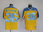 Jerseys Factory Cheap Eagles Brian Westbrook #36 Stitched Yellow