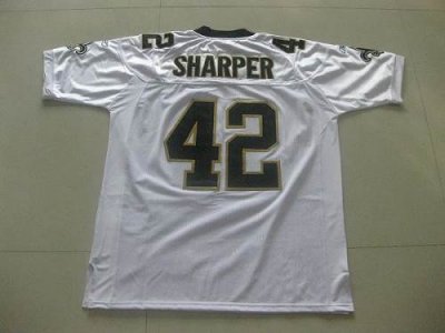 Jerseys Factory Cheap Saints #42 Darren Sharper White Stitched N