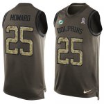 Jerseys Factory Cheap Nike Dolphins #25 Xavien Howard Green Men'