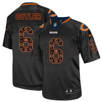 Jerseys Factory Cheap Nike Bears #6 Jay Cutler New Lights Out Bl