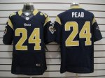 Jerseys Factory Cheap Nike Rams #24 Isaiah Pead Navy Blue Team C