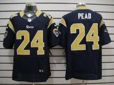 Jerseys Factory Cheap Nike Rams #24 Isaiah Pead Navy Blue Team C