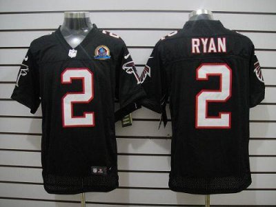 Jerseys Factory Cheap Nike Falcons #2 Matt Ryan Black Alternate
