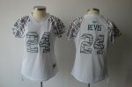 Jerseys Factory Cheap Jets #24 Darrelle Revis White Women's Zebr