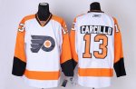 Jerseys Factory Cheap Flyers #13 Daniel Carcillo White Road Embr