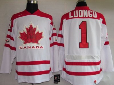 Jerseys Factory Cheap Team Canada 2010 Olympic #1 Roberto Luongo