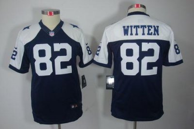 Jerseys Factory Cheap Nike Cowboys #82 Jason Witten Navy Blue Th