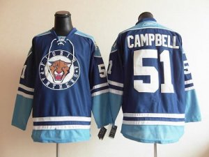 Jerseys Factory Cheap Panthers #51 Brian Campbell Blue Third Emb