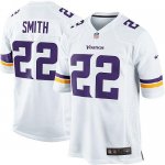 Jerseys Factory Cheap Nike Vikings #22 Harrison Smith White Men'