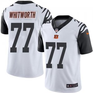 Jerseys Factory Cheap Nike Bengals #77 Andrew Whitworth White Me