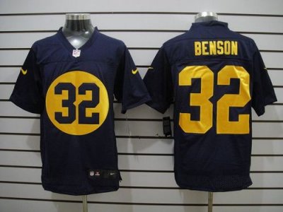 Jerseys Factory Cheap Nike Packers #32 Cedric Benson Navy Blue A