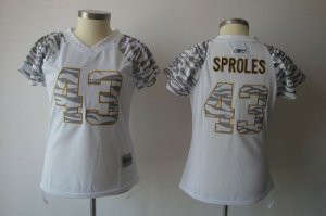 Jerseys Factory Cheap Saints #43 Darren Sproles White Women's Ze
