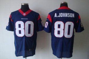 Jerseys Factory Cheap Nike Texans #80 Andre Johnson Navy Blue Te