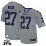 Jerseys Factory Cheap Nike Ravens #27 Ray Rice Lights Out Grey S