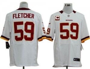 Jerseys Factory Cheap Nike Redskins #59 London Fletcher White Wi