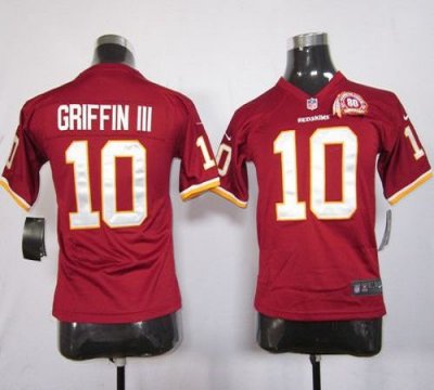 Jerseys Factory Cheap Nike Redskins #10 Robert Griffin III Burgu
