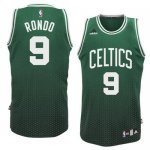 Jerseys Factory Cheap Celtics #9 Rajon Rondo Green Resonate Fash