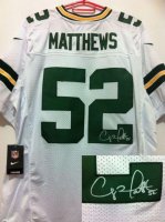 Jerseys Factory Cheap Nike Packers #52 Clay Matthews White Men's