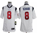 Jerseys Factory Cheap Nike Texans #8 Matt Schaub White Men's Emb