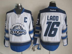 Jerseys Factory Cheap Jets #16 Andrew Ladd White St. John's IceC