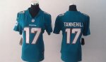 Jerseys Factory Cheap Nike Dolphins #17 Ryan Tannehill Aqua Gree