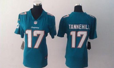 Jerseys Factory Cheap Nike Dolphins #17 Ryan Tannehill Aqua Gree