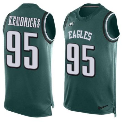 Jerseys Factory Cheap Nike Eagles #95 Mychal Kendricks Midnight