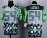 Jerseys Factory Cheap Nike Seahawks #54 Bobby Wagner Grey Men's