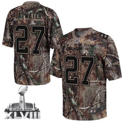 Jerseys Factory Cheap Nike Broncos #27 Steve Atwater Camo Super