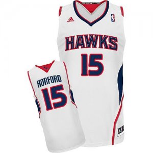 Jerseys Factory Cheap Revolution 30 Hawks #15 Al Horford White S