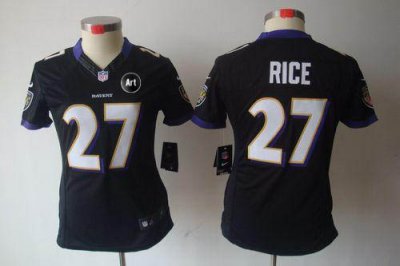 Jerseys Factory Cheap Nike Ravens #27 Ray Rice Black Alternate W