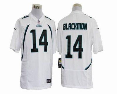 Jerseys Factory Cheap Nike Jaguars #14 Justin Blackmon White Men