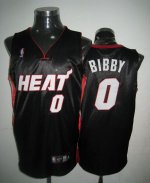 Jerseys Factory Cheap Heat #0 Bibby Black Embroidered NBA Jersey