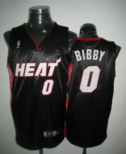 Jerseys Factory Cheap Heat #0 Bibby Black Embroidered NBA Jersey