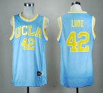 Jerseys Factory Cheap Bruins #42 Kevin Love Blue Basketball Embr