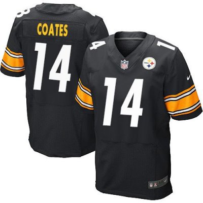 Jerseys Factory Cheap Nike Steelers #14 Sammie Coates Black Team