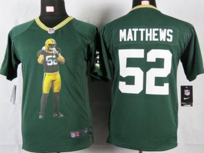 Jerseys Factory Cheap Nike Packers #52 Clay Matthews Green Team