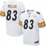 Jerseys Factory Cheap Nike Steelers #83 Heath Miller White Men's